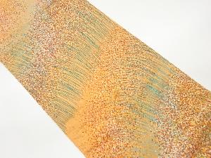 抽象模様織出し袋帯